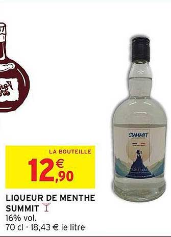 LIQUEUR DE MENTHE SUMMIT
