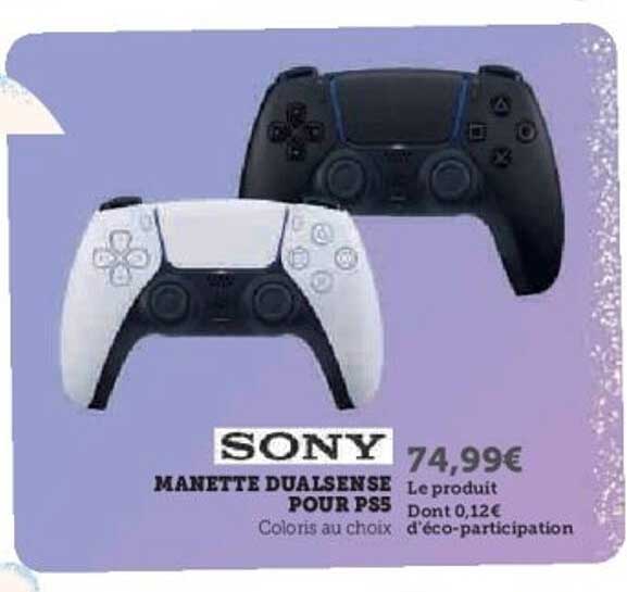 MANETTE DUALSENSE POUR PS5