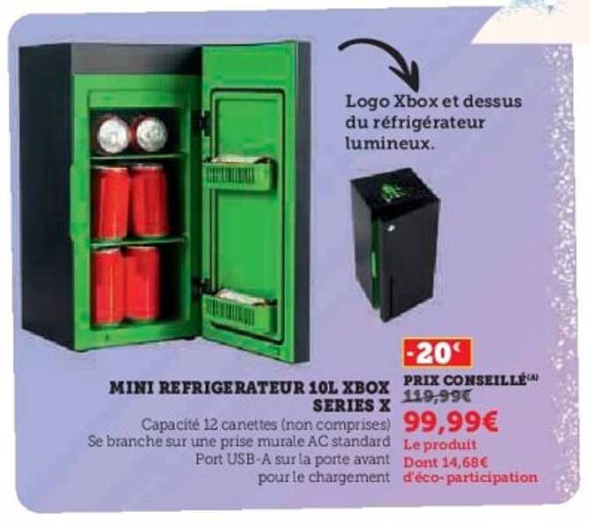 MINI REFRIGERATEUR 10L XBOX SERIES X