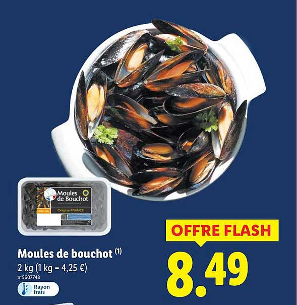 Moules de bouchot