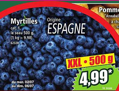 Myrtilles