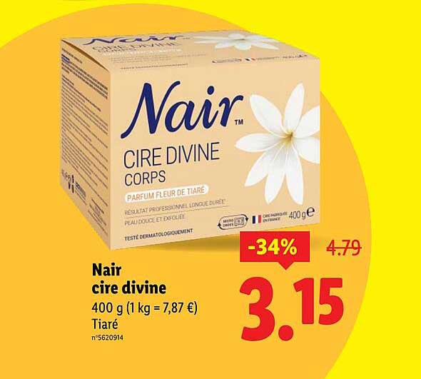 Nair cire divine