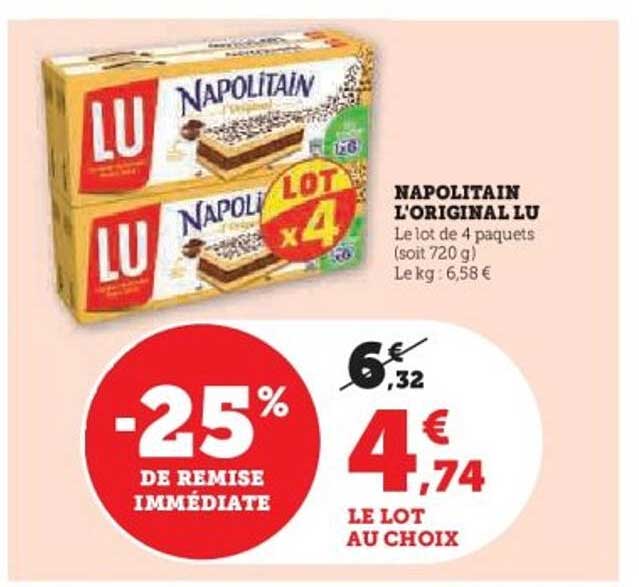 NAPOLITAIN L'ORIGINAL LU