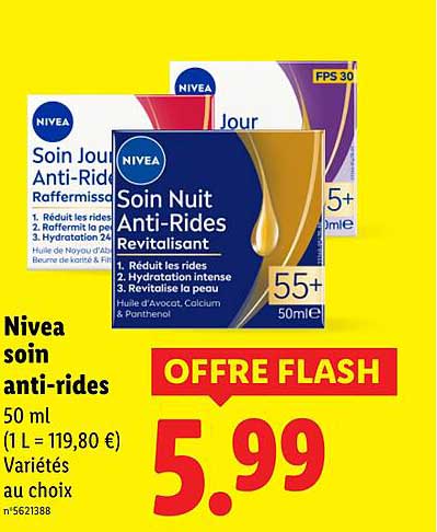 Nivea soin anti-rides