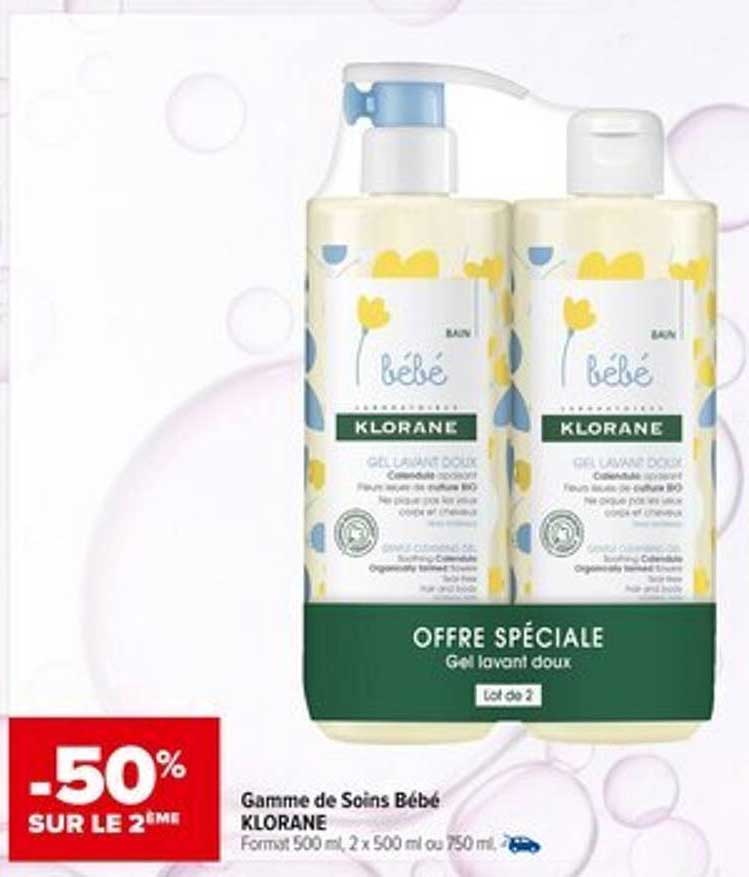OFFRE SPÉCIALE Gel lavant doux