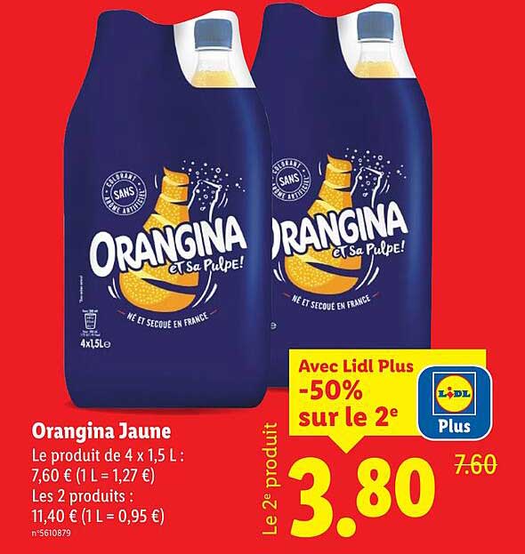 Orangina Jaune