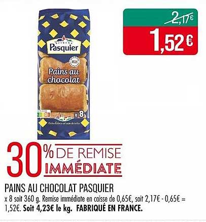 Pains au Chocolat Pasquier