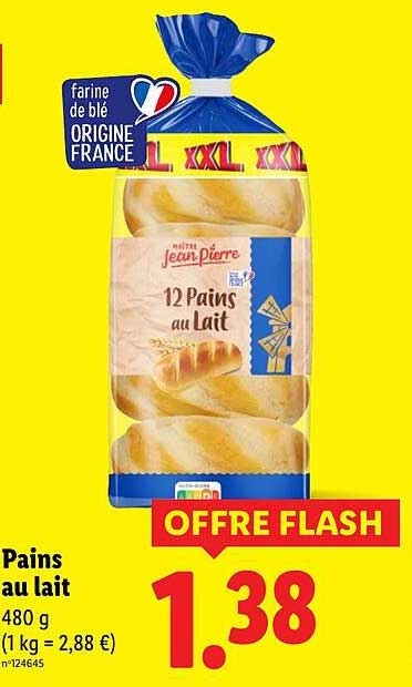 Pains au lait