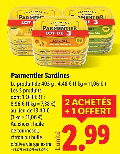Parmentier Sardines