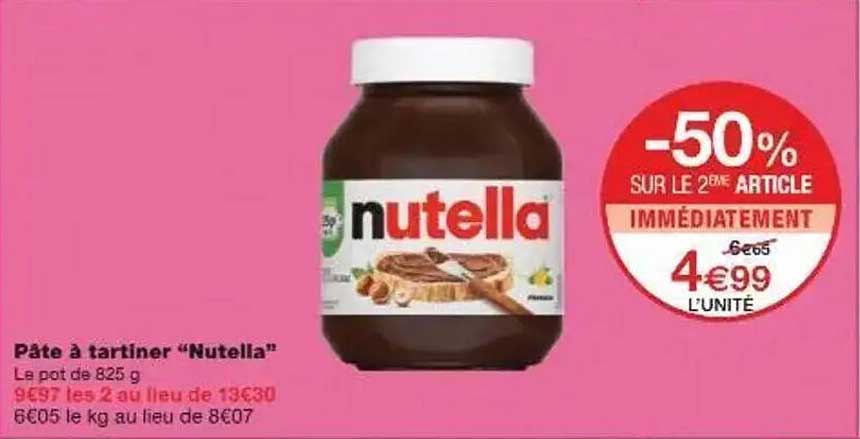 Pâte à tartiner "Nutella"