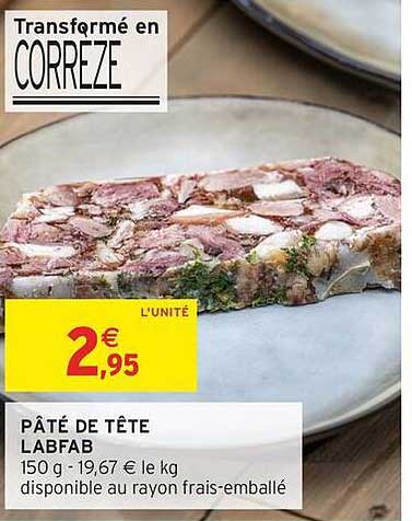PÂTÉ DE TÊTE LABFAB