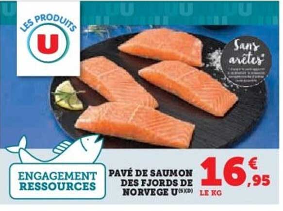 PAVÉ DE SAUMON DES FJORDS DE NORVEGE U