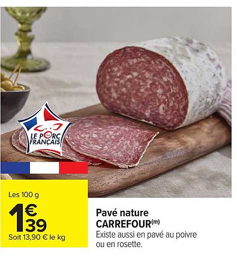 Pavé nature CARREFOUR(m)