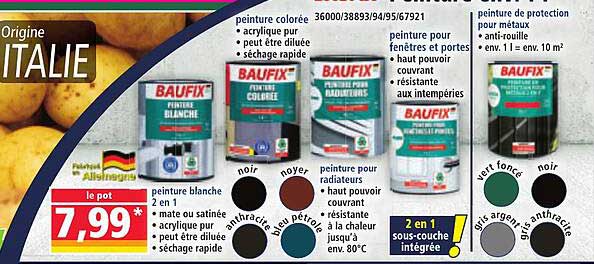 Peinture blanche 2 en 1