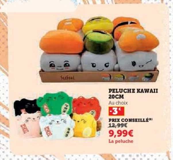 PELUCHE KAWAII 20CM