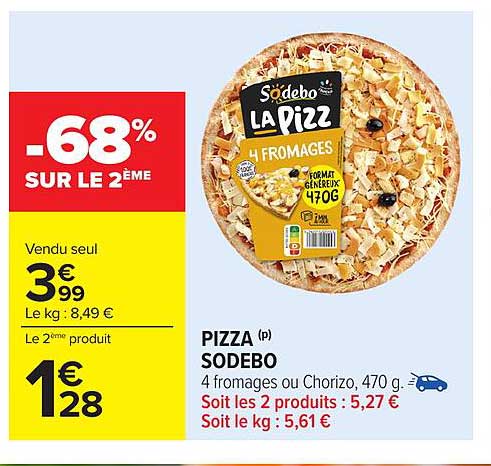 PIZZA (P) SODEBO