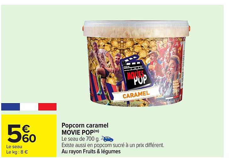 Popcorn caramel MOVIE POP(m)