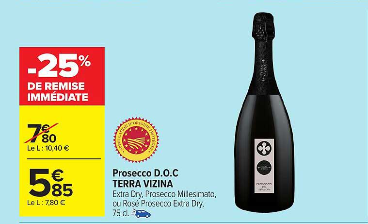 Prosecco D.O.C TERRA VIZINA