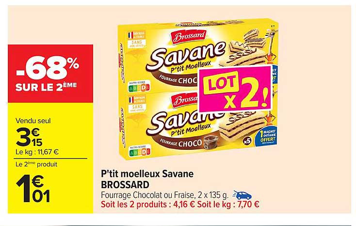 P'tit moelleux Savane BROSSARD