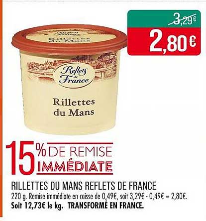 RILLETTES DU MANS REFLETS DE FRANCE