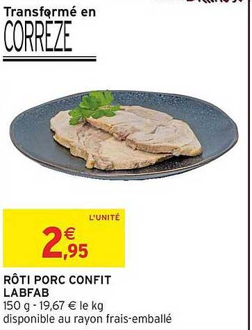 RÔTI PORC CONFIT LABFAB