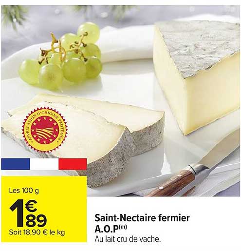 Saint-Nectaire fermier A.O.P(m)