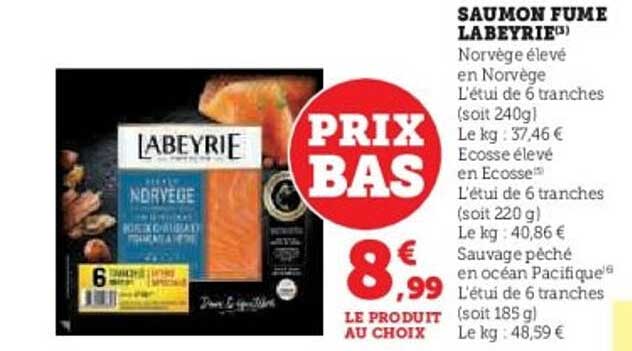 SAUMON FUME LABEYRIE