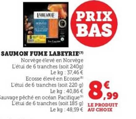 SAUMON FUME LABEYRIE