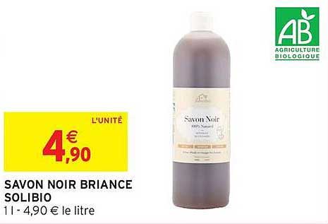 SAVON NOIR BRIANCE SOLIBIO