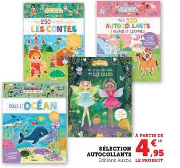 SÉLECTION AUTOCOLLANTS