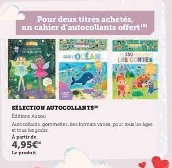 SÉLECTION AUTOCOLLANTS