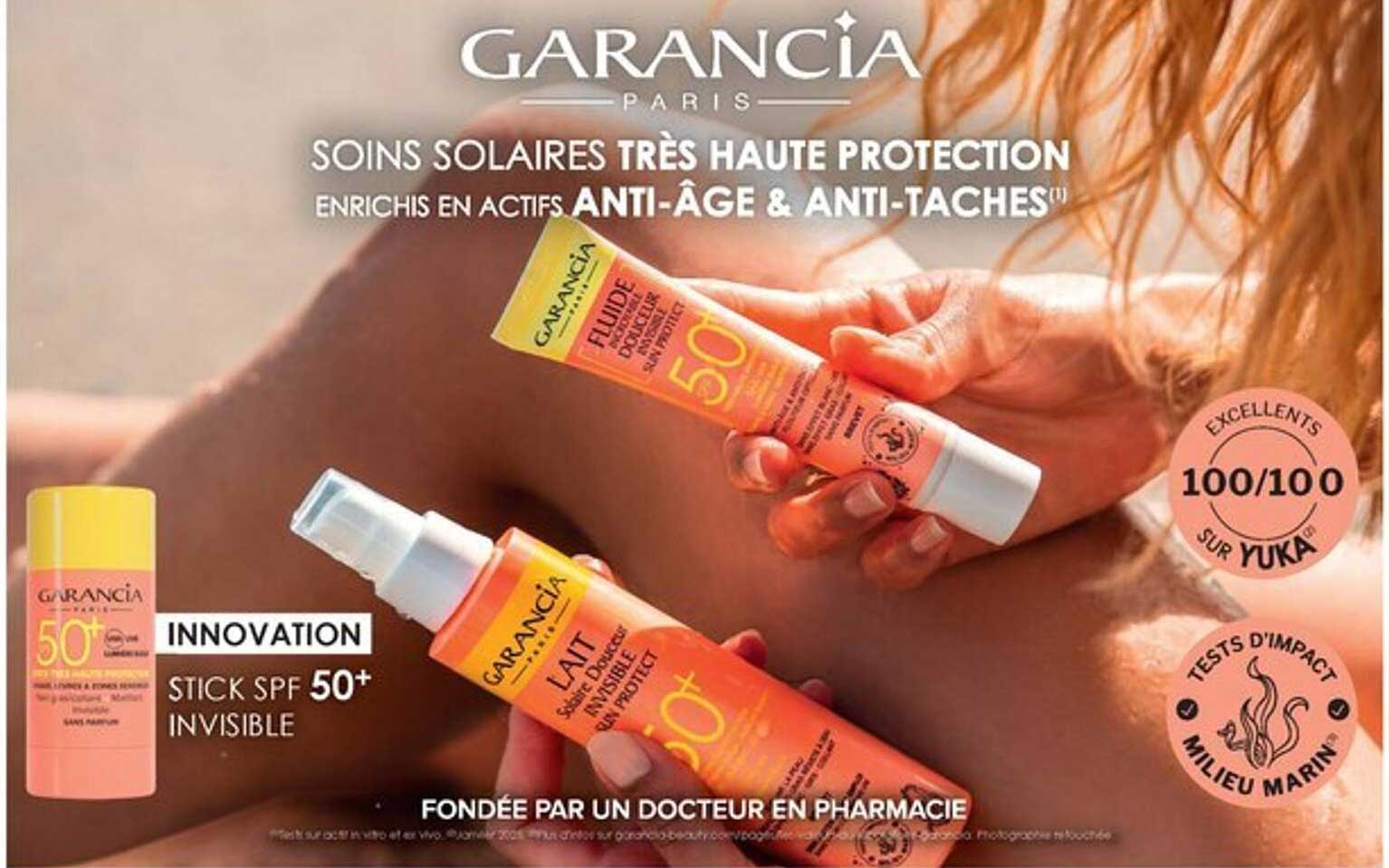 SOINS SOLAIRES TRÈS HAUTE PROTECTION