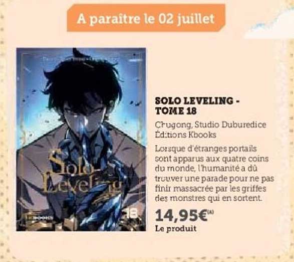 SOLO LEVELING - TOME 18