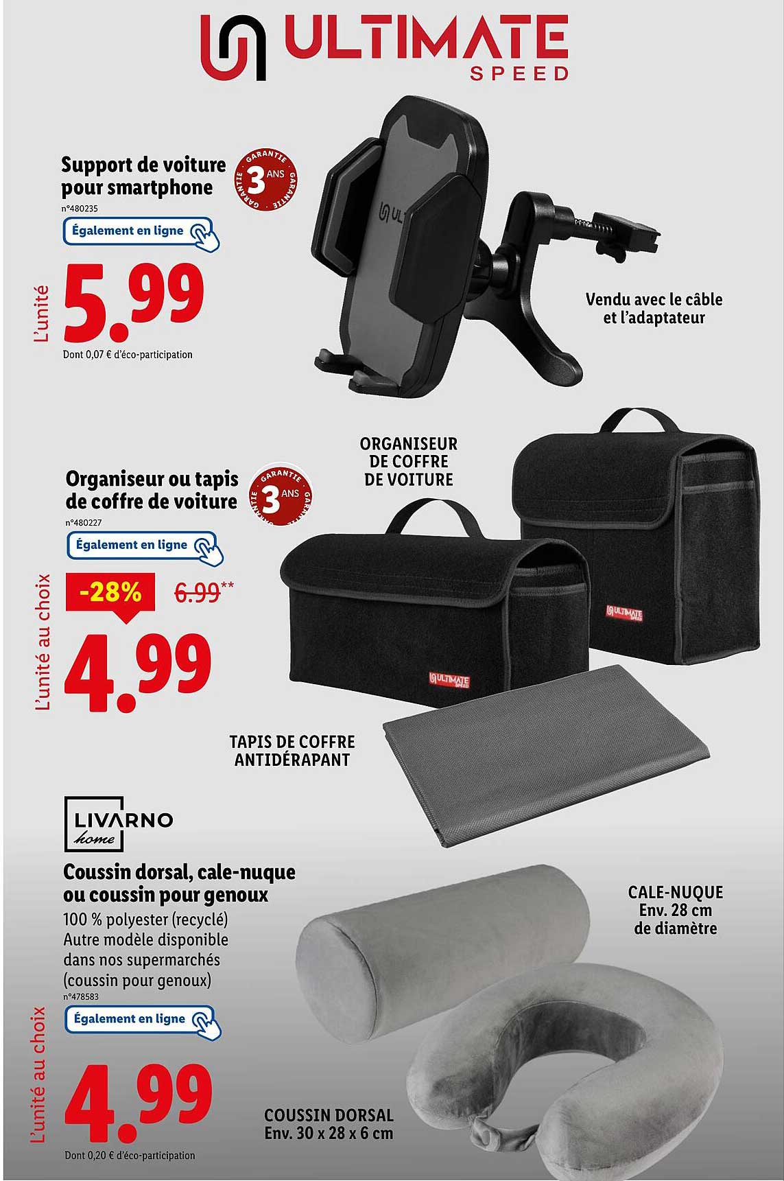 Support de voiture pour smartphone