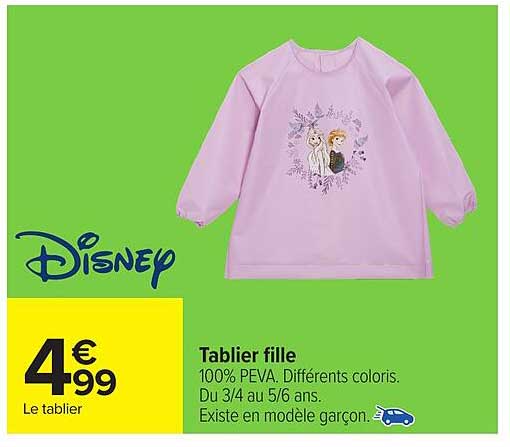 Tablier fille