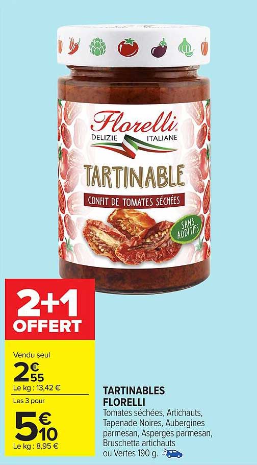 TARTINABLES FLORELLI