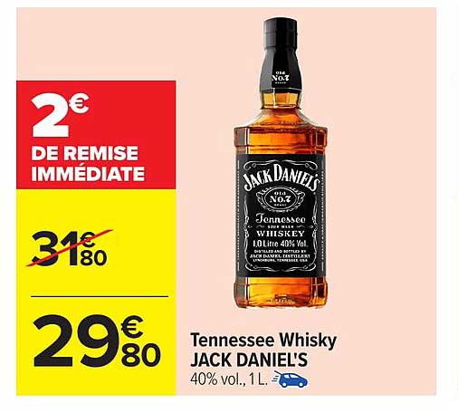 Tennessee Whisky JACK DANIEL'S