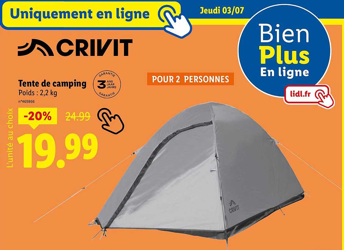 Tente de camping