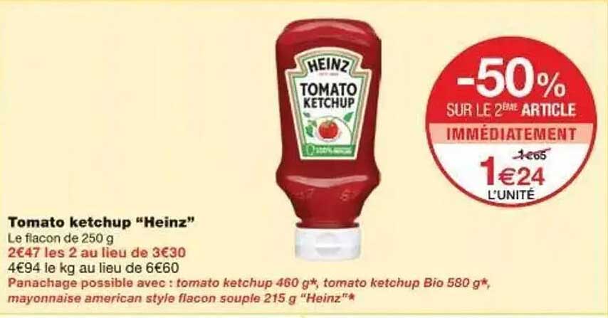 Tomato ketchup "Heinz"