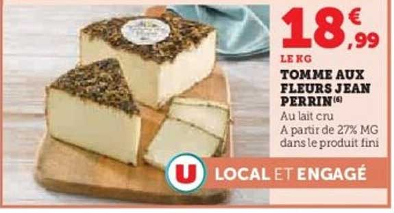 TOMME AUX FLEURS JEAN PERRIN