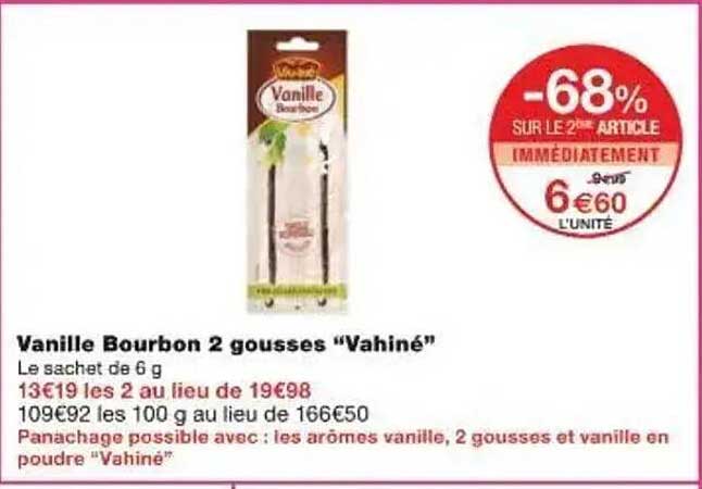 Vanille Bourbon 2 gousses "Vahiné"