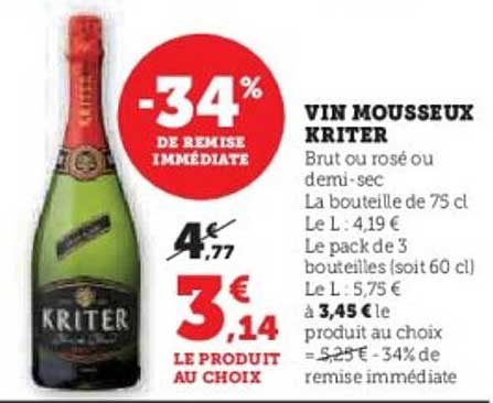 VIN MOUSSEUX KRITER