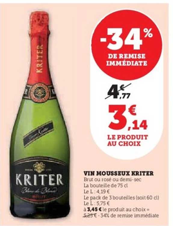 VIN MOUSSEUX KRITER