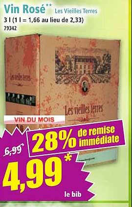 Vin Rosé** Les Vieilles Terres