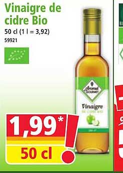 Vinaigre de cidre Bio