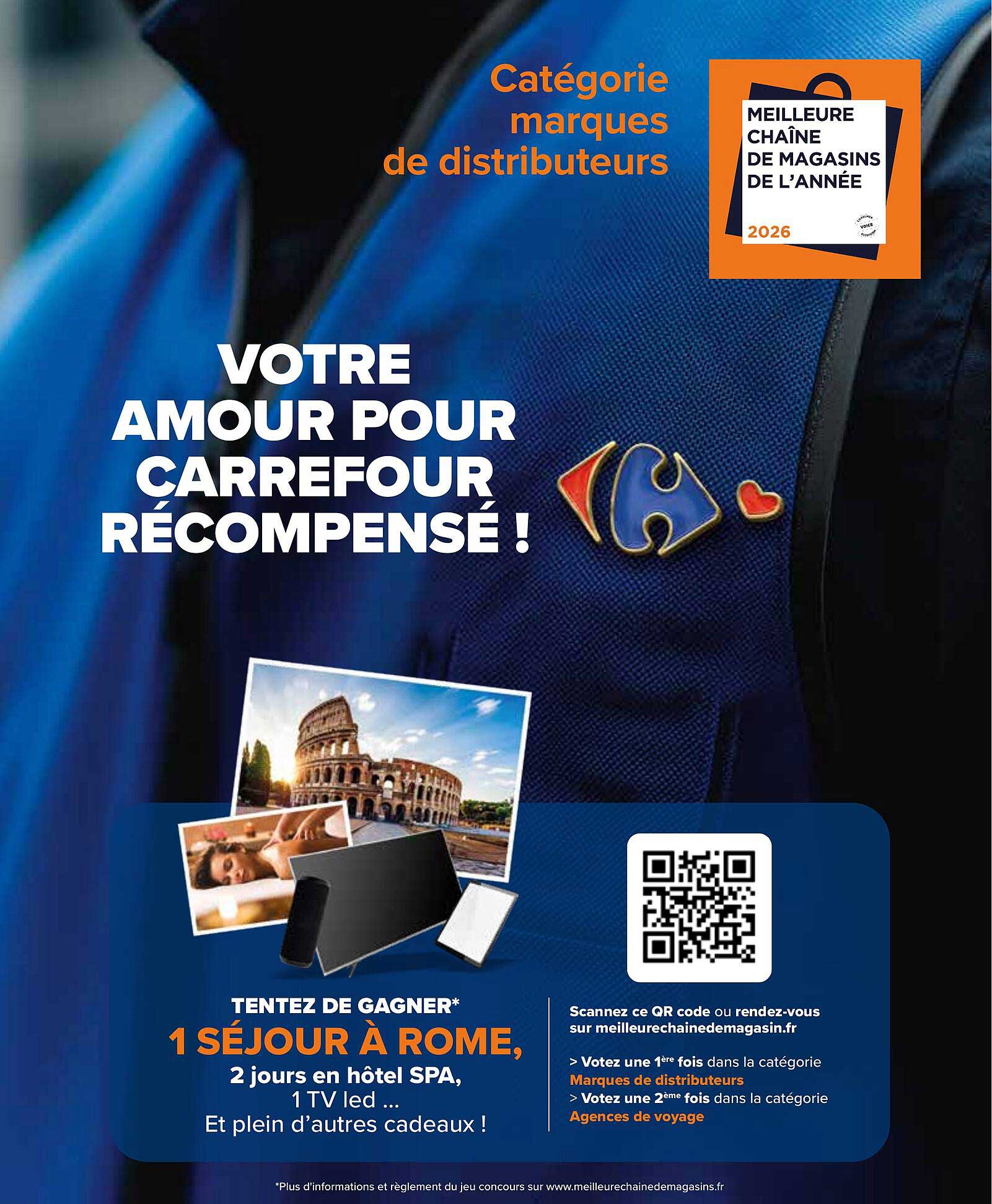 Votre amour pour Carrefour récompensé !