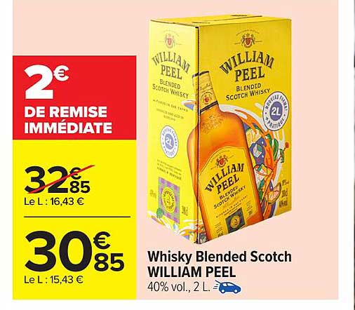 Whisky Blended Scotch WILLIAM PEEL