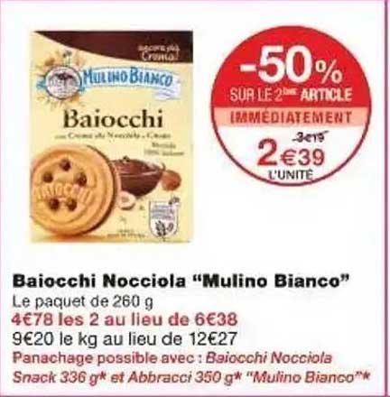 Baiocchi Nocciola "Mulino Bianco"