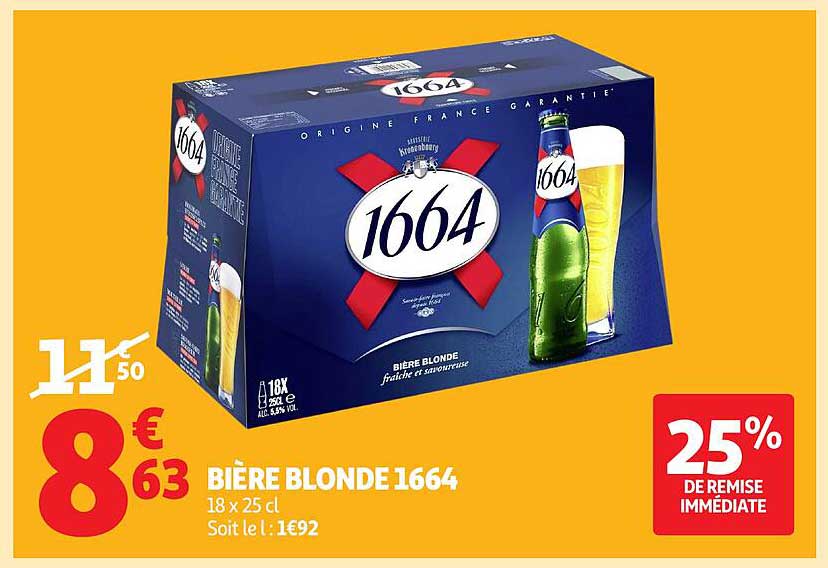 BIÈRE BLONDE 1664
