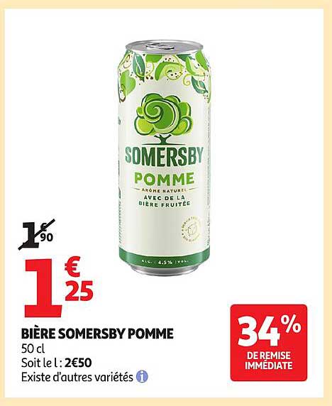 BIÈRE SOMERSBY POMME